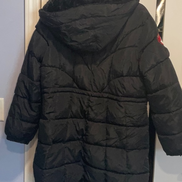 EUC Canada Weather Gear fully reversible black parka to fluffy faux fur. - Picture 2 of 11